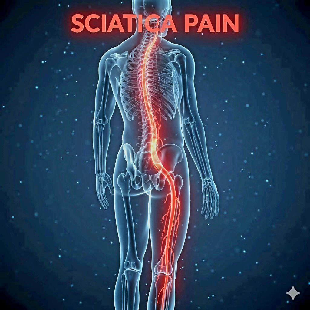 🌿 Freedom from Sciatica Pain through Ayurveda – Naturally and Safely